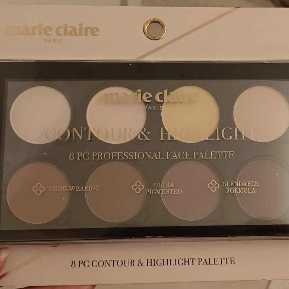 marie claire contour & highilght palette